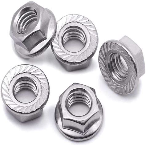 Large flange nut hex flange nut metric hex stainless