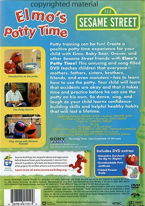 Sesame Street: Elmo's Potty Time (DVD 2006) | DVD Empire