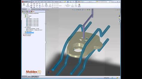 Moldex3D eDesignSYNC Basic Tutorial- SolidWorks - YouTube