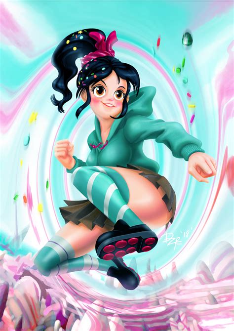 ArtStation - FAN ART: Vanellope