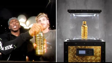 KSI and Logan Paul launch 48-hour hunt for £400k gold Prime bottle, it's only available in one ...