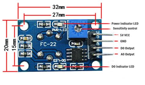 MQ5 Gas Sensor Semiconductor Sensor for Flammable Gases