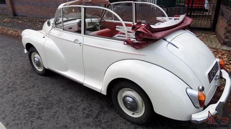 1967 MORRIS MINOR 1000 CONVERTIBLE WHITE