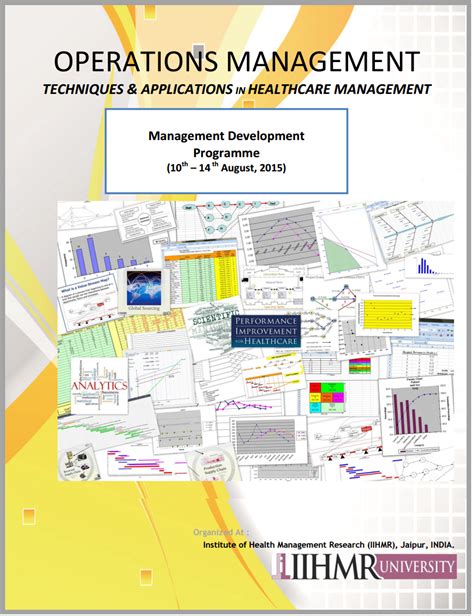 IIHMR University | A premier Healthcare University India: OPERATIONS MANAGEMENT TECHNIQUES ...