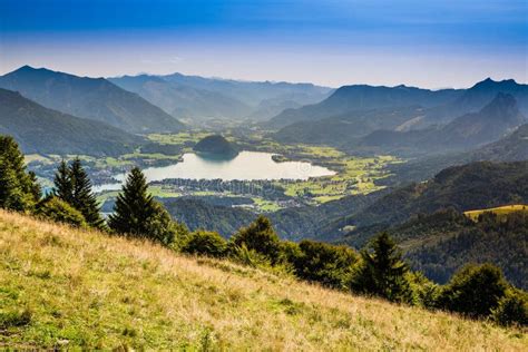 Lake Wolfgang Wolfgangsee- Salzkammergut,Austria Stock Image - Image of building, destination ...