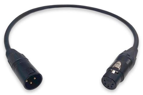 DMX | DMX 5 pin Female to 3 pin Male Adapter Cable