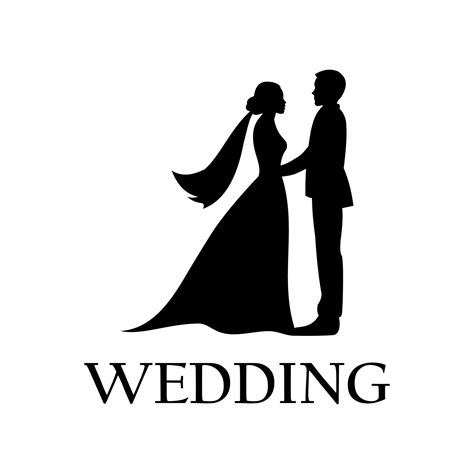 Wedding Silhouette Vector Art, Icons, and Graphics for Free Download