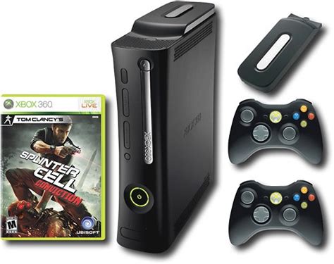 Microsoft Xbox 360 Elite Console Splinter Cell Conviction Special Edition Bundle 52V-00379 ...