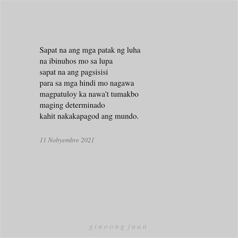 Padayon | Tagalog Love Quotes, Be Kind to Yourself Quotes, Tagalog Quotes