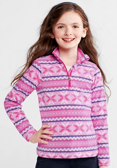 Lands' End | Kids' Fleece Half-Zip Pullovers for $8.40 (Reg. $24)!