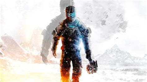 HD wallpaper: Dead Space game cover, Dead Space 3, snow, winter, men ...