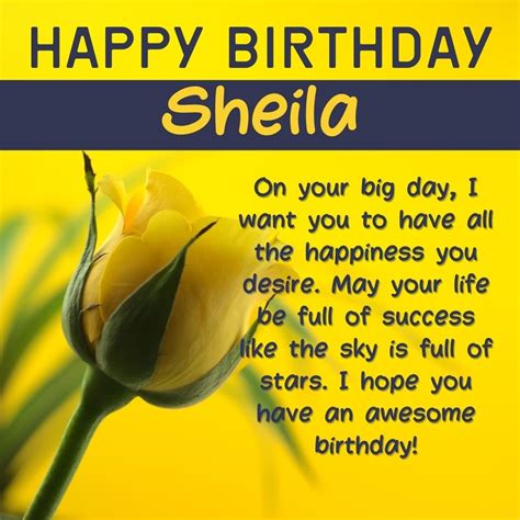 Roses Happy Birthday Sheila