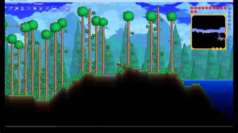 Terraria meteorite biome - YouTube