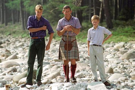 Charles, Harry, and William on the property | The Royal Family at Balmoral Photos | POPSUGAR ...