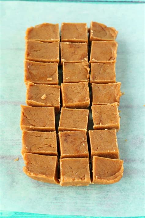 Vegan Almond Butter Fudge, Easy 4-Ingredient Recipe - Loving It Vegan