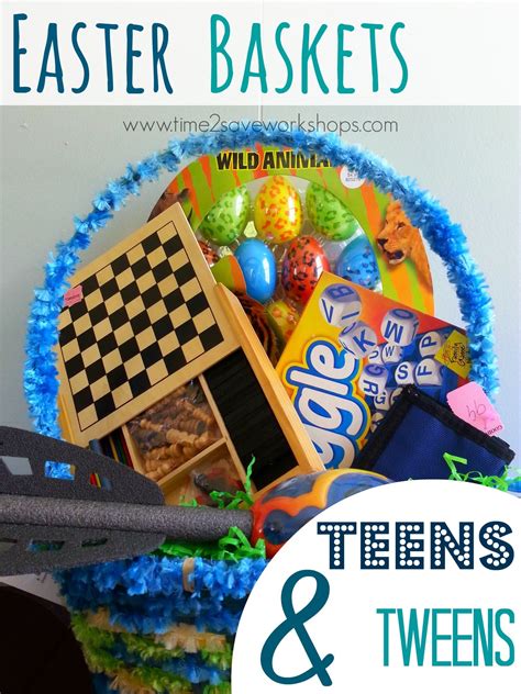 Easter Baskets for Teens & Tweens | 6 Frugal Ideas | Kasey Trenum