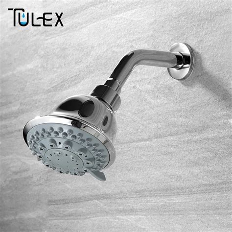 TULEX Showering Replacement Shower Head Fixed Mount G1/2' Seven ...