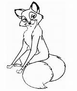 Fox And Hound Disney Coloring Pages sketch template