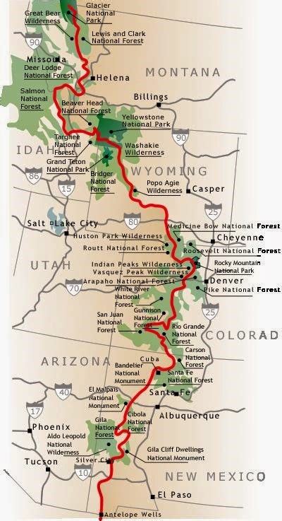 My Hiking Life: Trail Overview Map