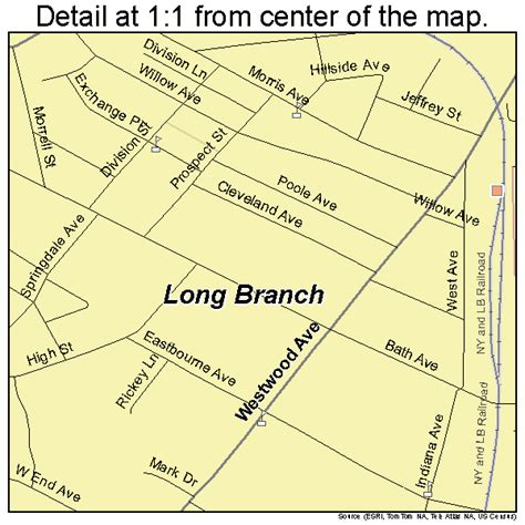 Long Branch Park Map