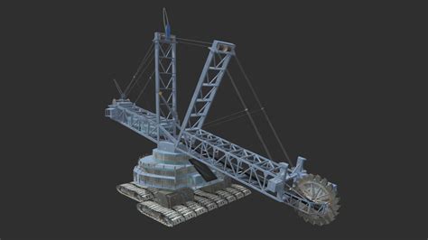 Bagger 288 Bucket Wheel Excavator - Buy Royalty Free 3D model by BluE ...