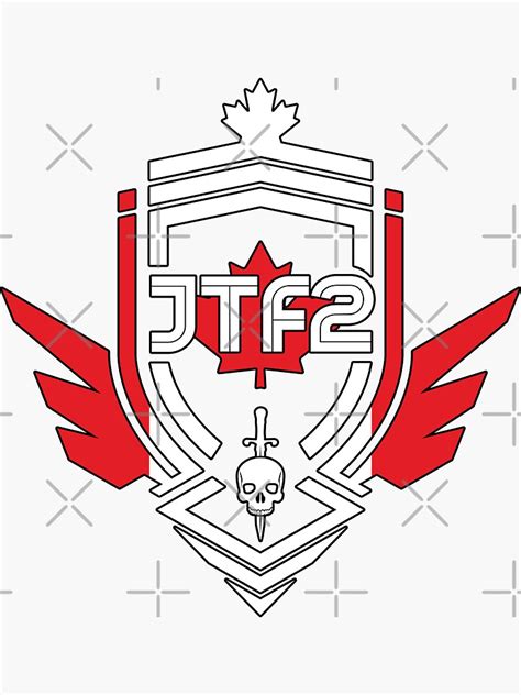 "JTF2 - Canadian Skin [Roufxis - RB]" Sticker by RoufXis | Redbubble