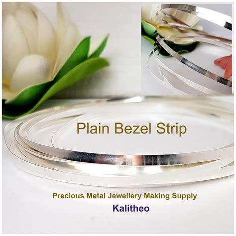 Plain Bezel Strip - Fine Silver | Australian Precious Metals – Kalitheo