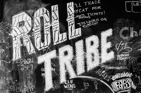 Tribe Graffiti Photograph by Stewart Helberg - Fine Art America