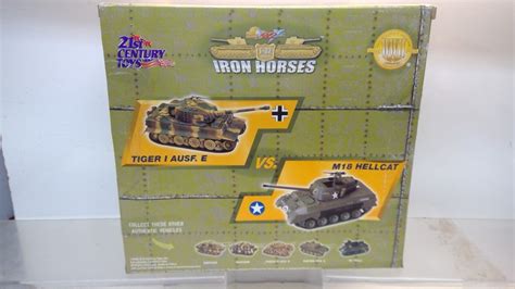 The Ultimate Soldier 1/32-WWII Military Playset-Iron Horses-M18 Hellcat ...