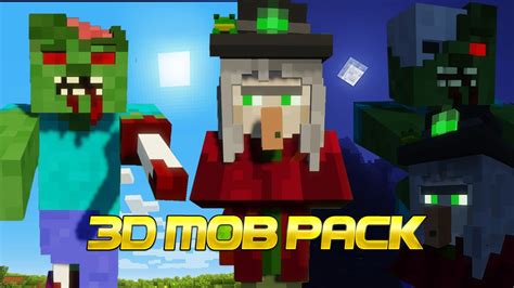 [Minecraft 1.16.4] Blueberryjelly's Super 3D Animated Mob Resource Pack ...