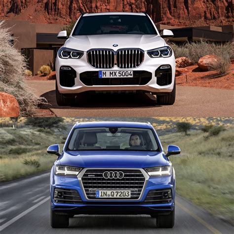 Photo Comparison: G05 BMW X5 vs Audi Q7