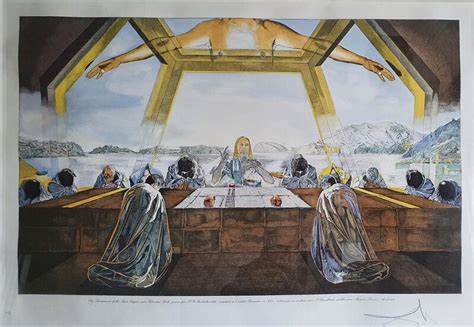 Salvador Dalí | The sacrament of the last supper (1982) | Available for Sale | Artsy