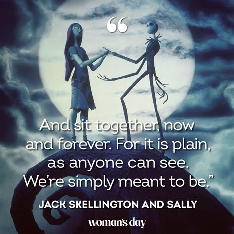 Jack And Sally Nightmare Before Christmas Quotes