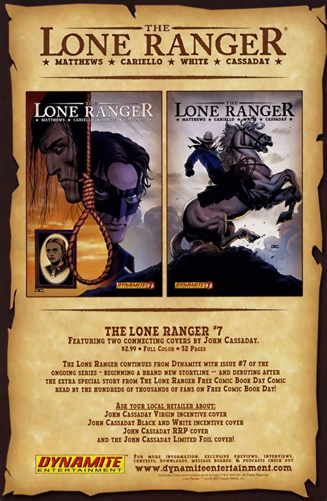 The Lone Ranger v1 #00 | Read All Comics Online