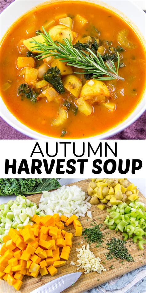 Homemade Hearty Fall Harvest Soup Recipe - Make and Takes