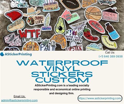 Custom Waterproof Stickers | Waterproof Labels For Bottles | by Stickerprinting | May, 2023 | Medium