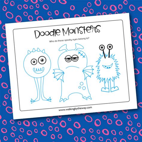 Monster Writing Prompts for Kids - Walking by the Way