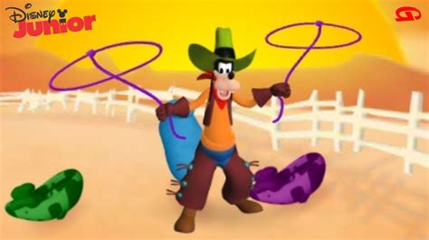 Mickey Mouse | Goofy's Wild Shoe Round-Up | Disney Junior - YouTube