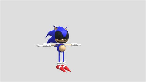 SonicEXE - 3D model by Sonic The Hedgehog (@SonicTHedgehog) [55efaf8] - Sketchfab