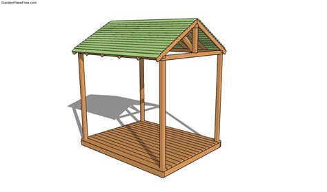 Picnic Shelter Plans | Free Garden Plans - How to build garden projects