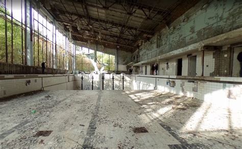 Pripyat (near Chernobyl) Swimming Pool #abandoned #photography #urban exploration #urban ...