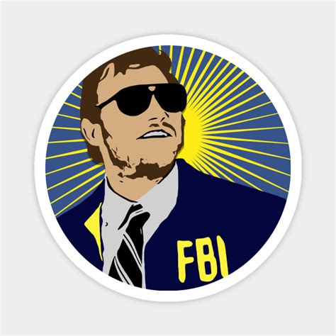 Burt Macklin Comic - Burt Macklin Fbi - Magnet | TeePublic