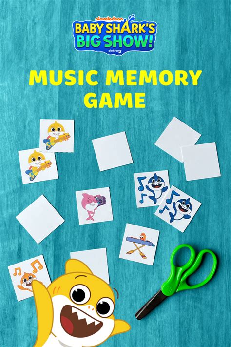 Baby Shark’s Musical Memory Match | Nickelodeon Parents