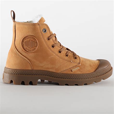 Palladium - Boots Femme Pampa Hi Zip 95982 Camel - LaBoutiqueOfficielle.com