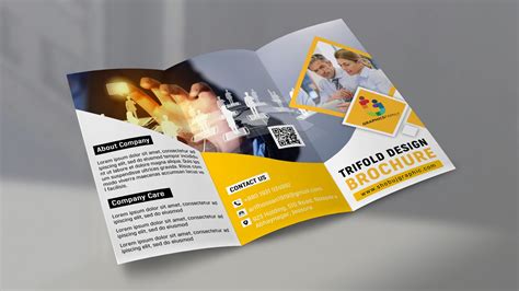 Corporate Trifold Brochure Design Free Template Download – GraphicsFamily