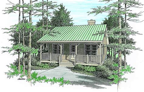 Cozy Country Cabin - 2253SL | Architectural Designs - House Plans