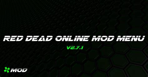 Red Dead Online Mod Menu (PC Download) | X Mod