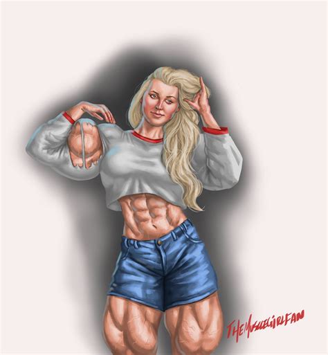 So long, Sleeve | Commission by The-Muscle-Girl-Fan on DeviantArt | Muscle girls, Female muscle ...