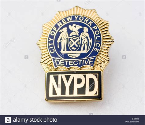 NYPD police badge Stock Photo, Royalty Free Image: 19746873 - Alamy