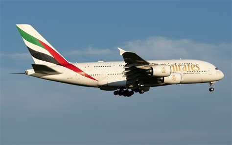 Emirates Airbus A380 Slide Inflates With Jet Bridge Attached In Manchester